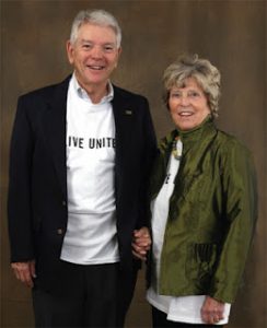 Bob and Marilyn Ridgley, scholarship sponsors