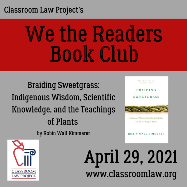 We the Readers Book Club April 29 2021