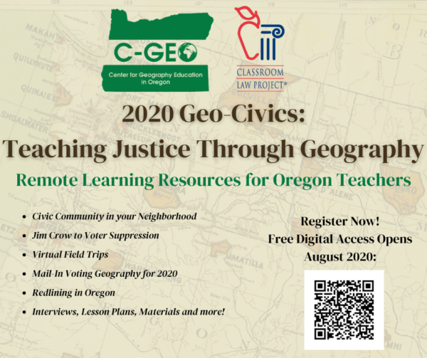 2020 Geo-Civics: Teaching Justice Through Geography