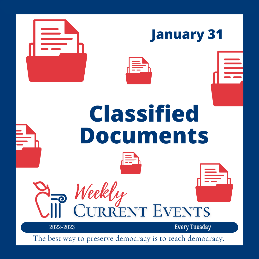 Current Events: Classified Documents - Civics Learning Project